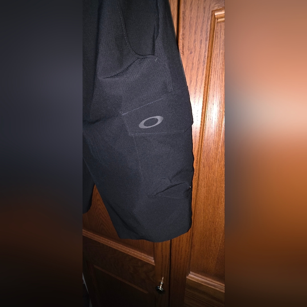Oakley Black Athletic Sleeve with Logo Patch